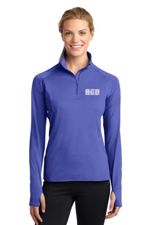 Sport-Tek® Ladies Sport-Wick® Stretch 1/2-Zip Pullover