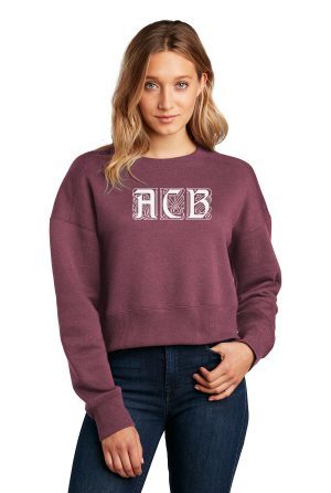 District® Women’s Perfect Weight® Fleece Cropped Crew